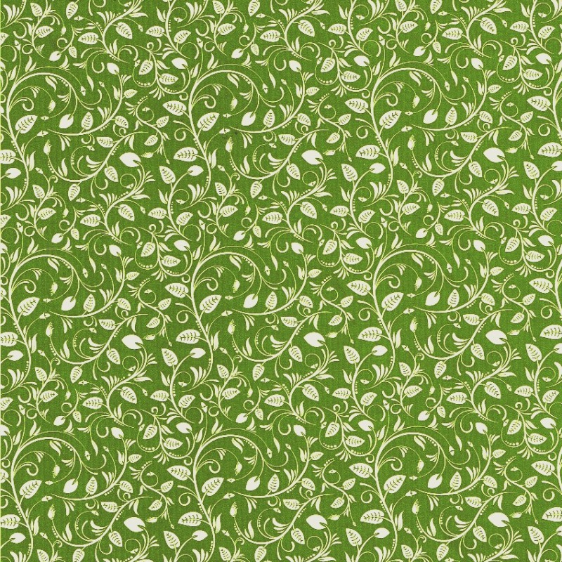 Verstikken Geslagen vrachtwagen Vakantie Inpakpapier - Planten - Groen op wit (Nr. 1019) - 50 cm | Paco Verpakkingen