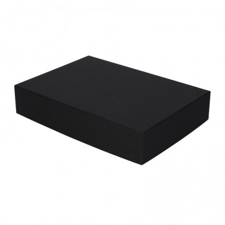 Eervol bevel Gezichtsvermogen Geschenkdoos met deksel - Zwart mat - A4 - Luxe - 30x21x6 cm | Paco  Verpakkingen