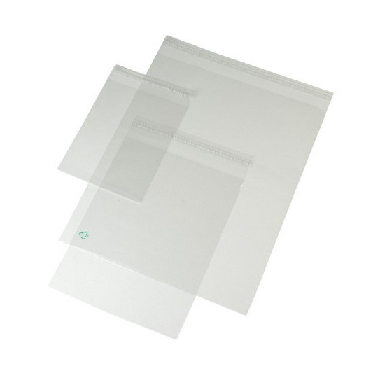 Raad stuiten op Afgekeurd Transparante enveloppen A4 - Mailing bag - Verzendzak - 22.5x30.5+5 cm |  Paco Verpakkingen